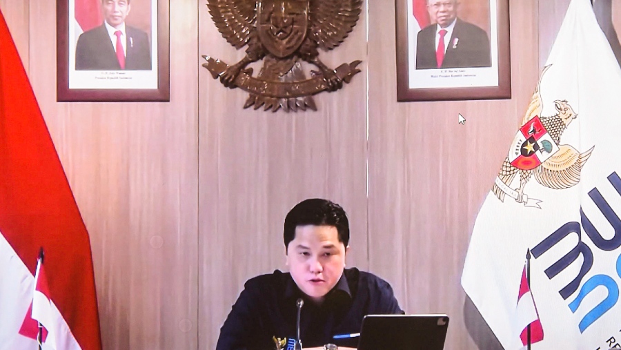 Menteri BUMN Erick Thohir ( Dok Sekretariat Kabinet )