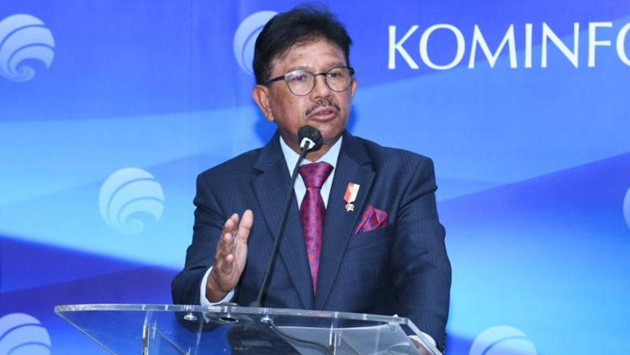 Menteri Komunikasi dan Informatika Johnny G Plate (Dok Kemkominfo)