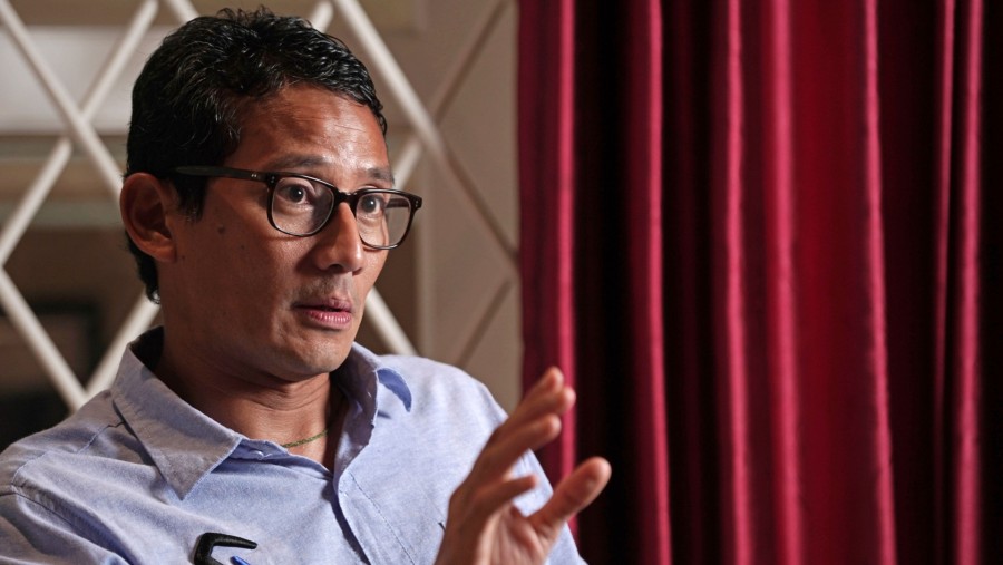 Sandiaga S. Uno (Dimas Ardian/Bloomberg)