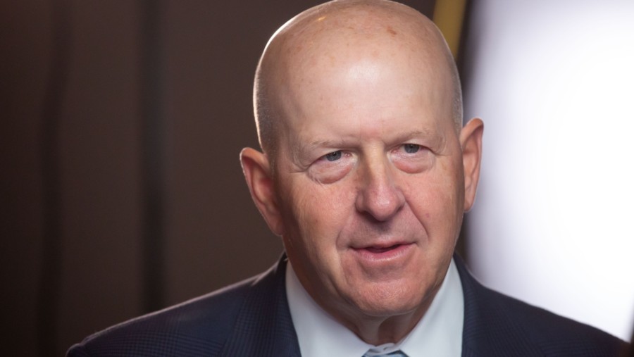 David Solomon, chief executive officer of Goldman Sachs Group Inc., (Michael Nagle/Bloomberg)