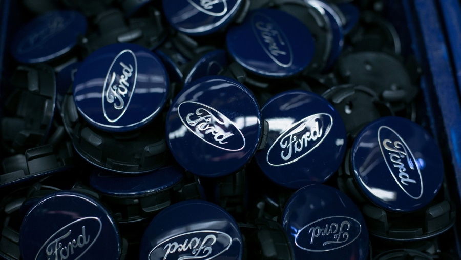 Ilustrasi Logo Ford (Sumber: Bloomberg)