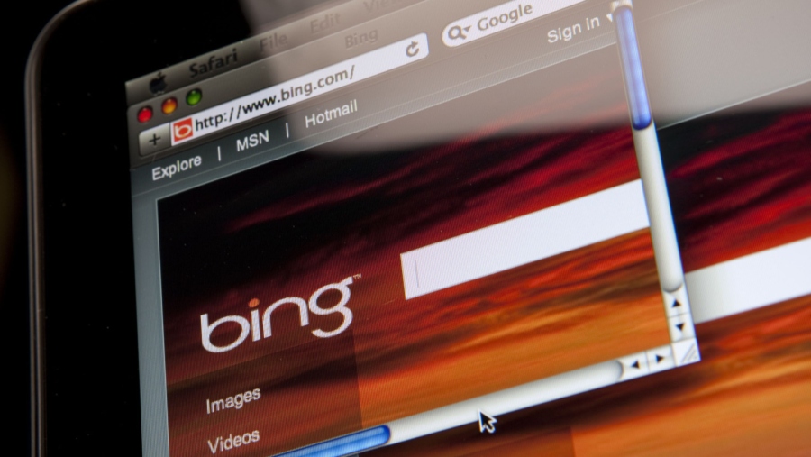 Mesin pencari Microsoft, Bing (Scott Eells/Bloomberg)