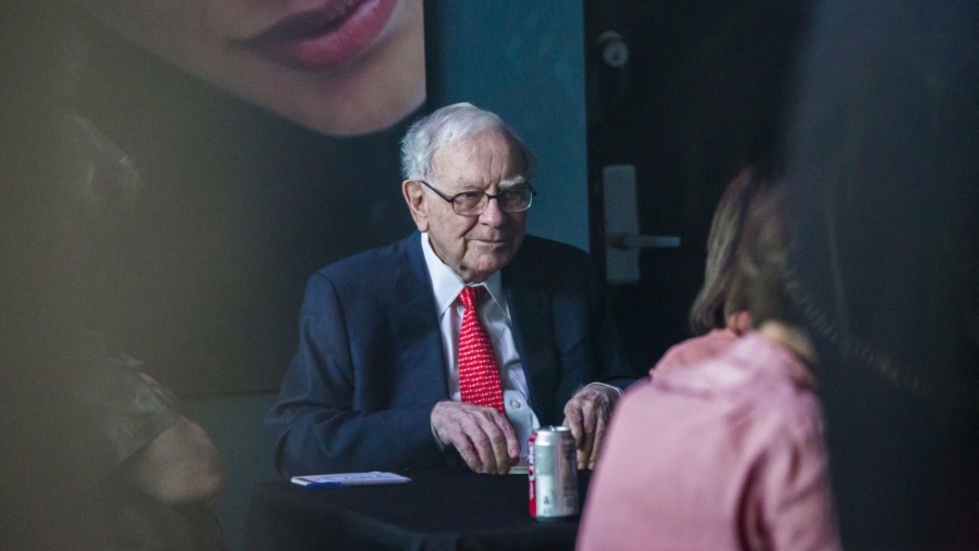 Warren Buffett (Photographer David Williams Bloomberg)