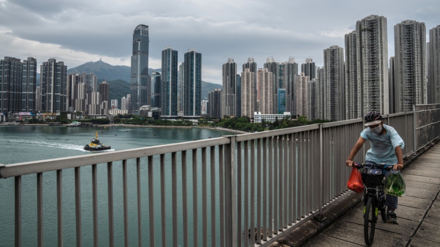 Gedung pencakar langit di Hong Kong (Bloomberg)