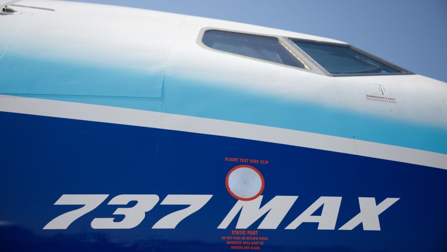 Pesawat Boeing 737 Max. (Jason Alden/Bloomberg)