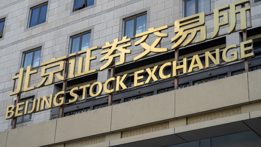 Beijing Stock Exchange (Dok Bloomberg)