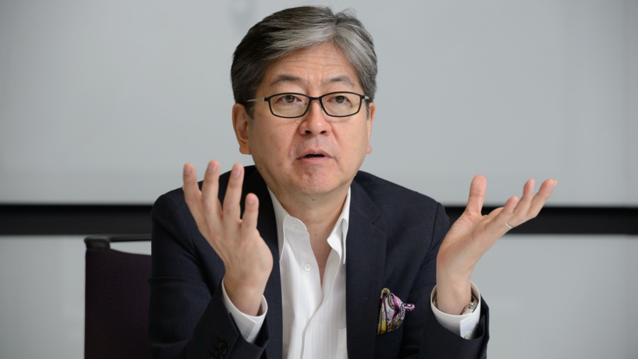 CEO Monex Group Oki Matsumoto (Akio Kon/Bloomberg)
