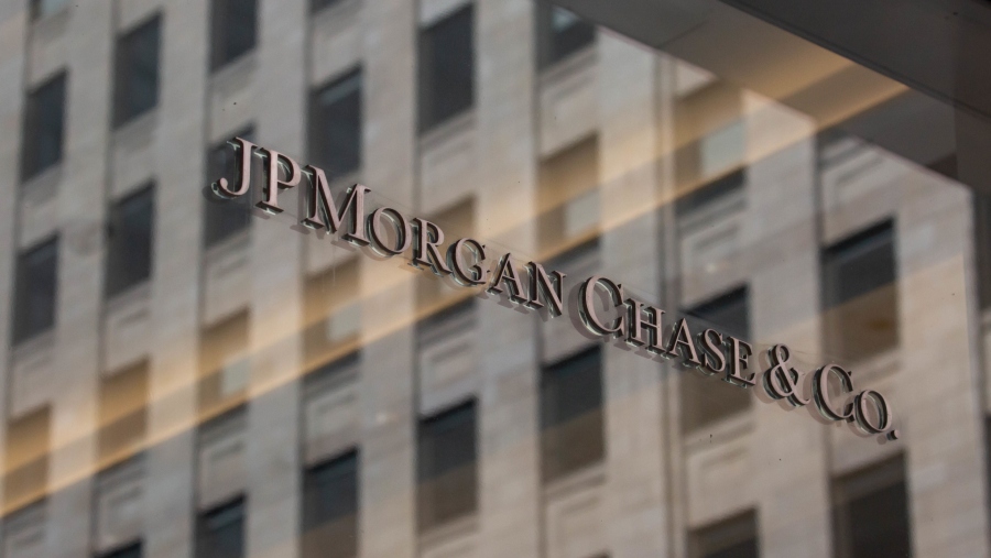 Ilustrasi Logo JPMorgan Chase (Sumber: Bloomberg)