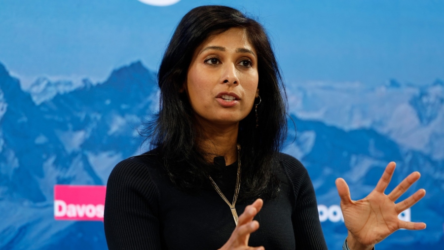 Gita Gopinath (Sumber: Bloomberg)