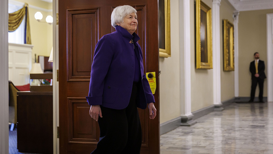 Menteri Keuangan AS, Janet Yellen. (Ting Shen/Bloomberg)