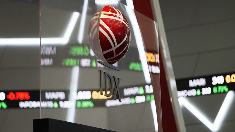 Bursa Efek Indonesia. (Dimas Ardian/Bloomberg)