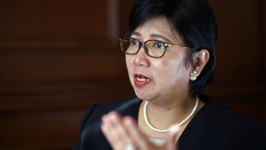 Deputi Gubernur Senior Bank Indonesia Destry Damayanti. (Dimas Ardian/Bloomberg)