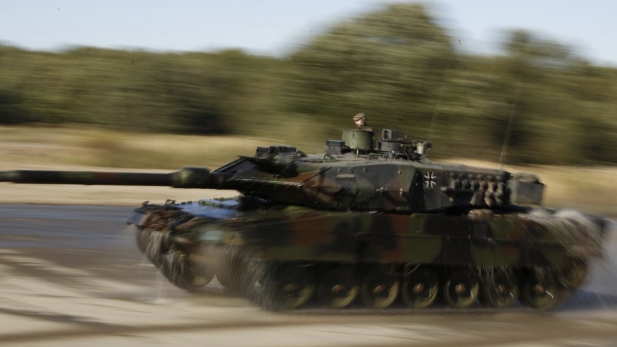 Tank Leopard (Sumber: Bloomberg)