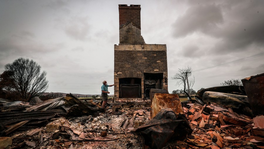 Kebakaran Hutan di Australia (David Gray/Bloomberg)