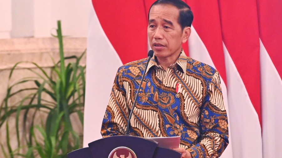 Presiden Joko Widodo saat memimpin rapat sidang kabinet di Istana Negara (Dok. Sekretariat Kabinet)