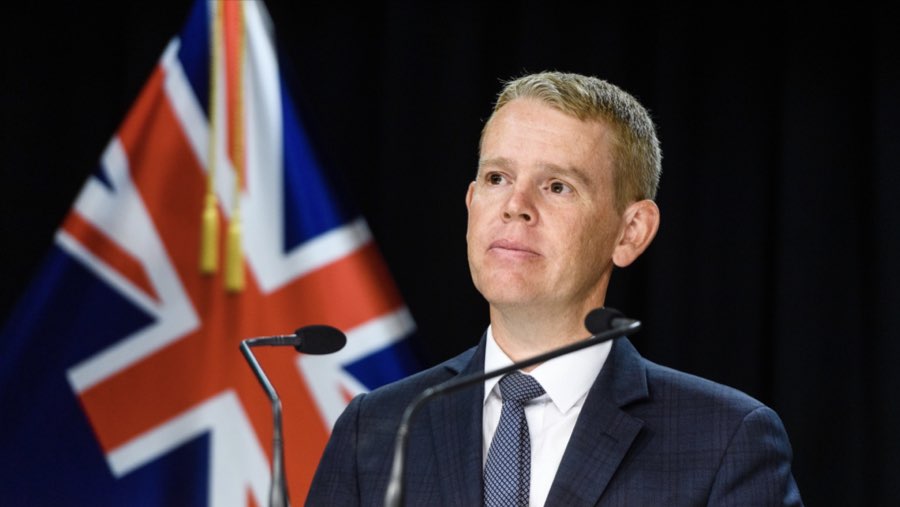 Chris Hipkins (Sumber: Bloomberg)