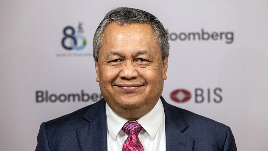 Gubernur Bank Indonesia, Perry Warjiyo. (Andre Malerba/Bloomberg)