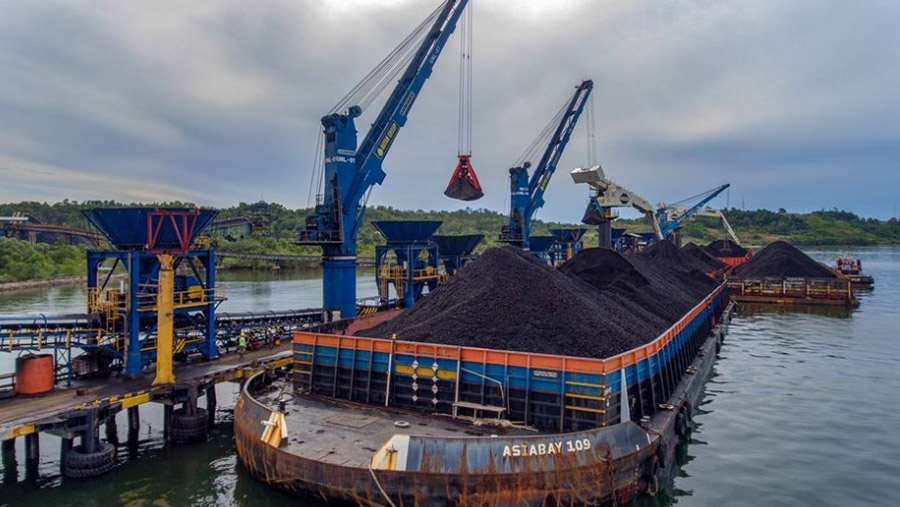 Balikpapan Coal Terminal (BCT) dimiliki dan dioperasikan oleh Bayan Group (Dok. PT Bayan Resources)