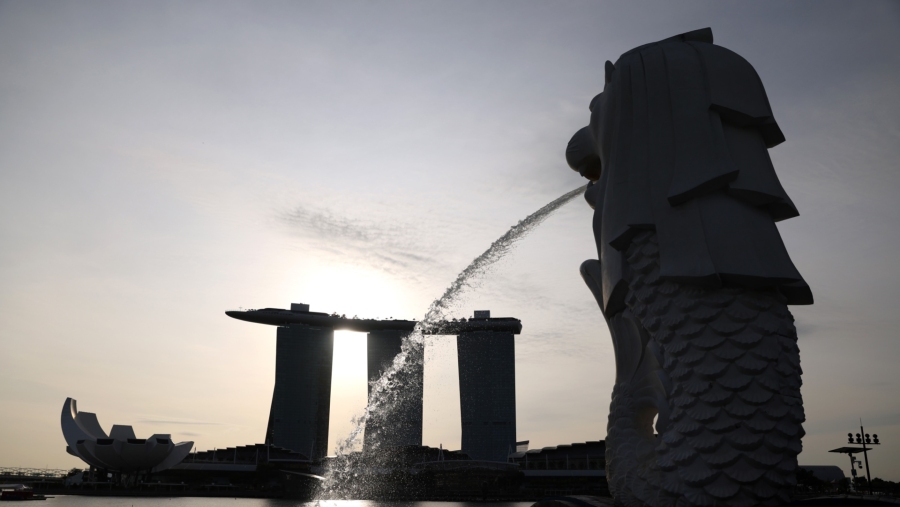 Ilustrasi Pemandangan di Singapura (Sumber: Lionel Ng/Bloomberg)
