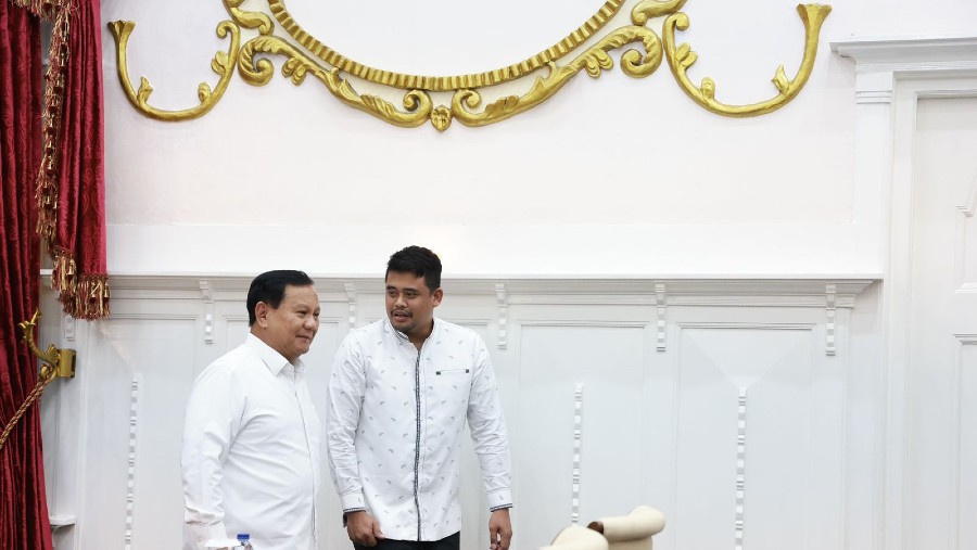 Prabowo Subianto dan Wali Kota Medan Bobby Nasution (DOK Tim Media Prabowo)