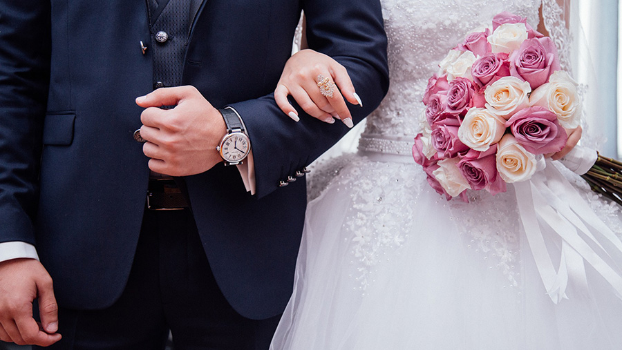 Ilustrasi pernikahan. (Image by StockSnap from Pixabay)
