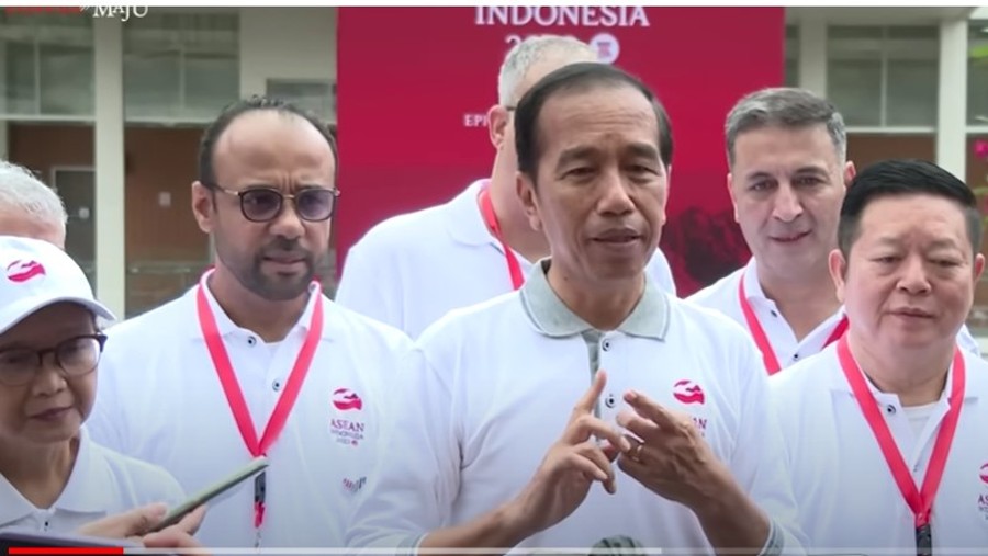 Presiden Jokowi di Kick Off Keketuaan ASEAN di Jakarta, Minggu (29/2/2023) (YouTube Sekretariat Presiden)