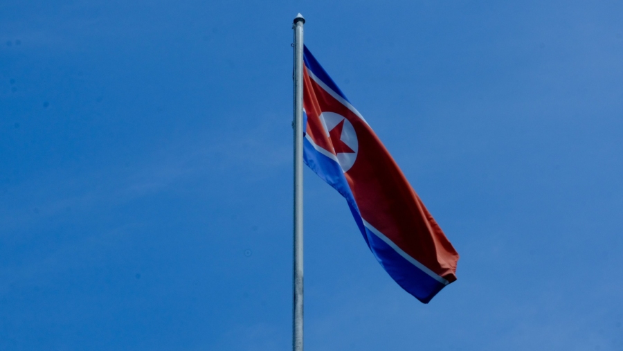 Ilustrasi Bendera Korea Utara (Sumber: Samsul Said/Bloomberg)
