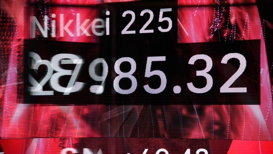 Ilustrasi Indeks Nikkei 225 (Akio Kon/Bloomberg)