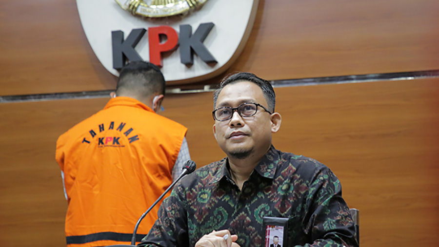 Juru Bicara Penindakan dan Kelembagaan Komisi Pemberantasan Korupsi (KPK) Ali Fikri. (Tangkapan layar via website KPK)