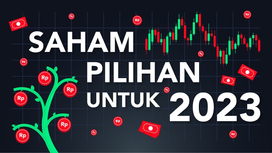 Cover Infografis Saham Pilihan 2023