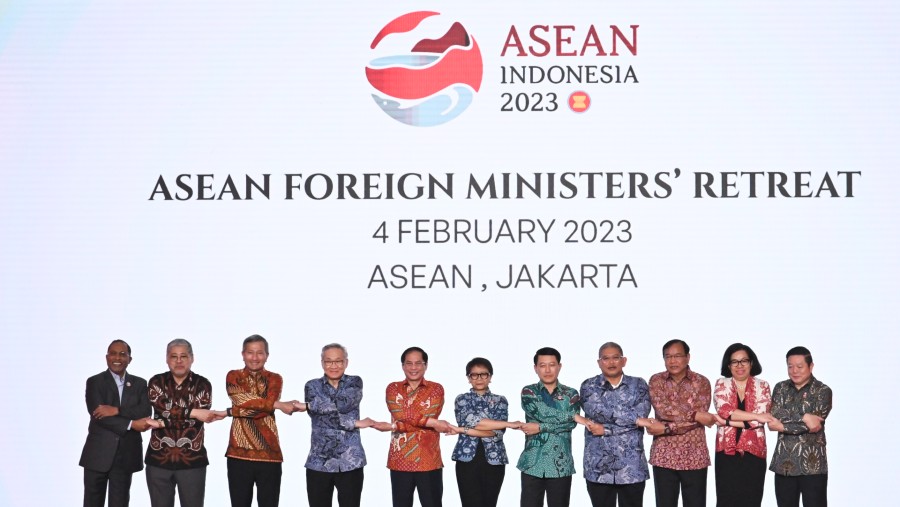 ASEAN Foreign Minister's Retreat di Jakarta, 4 Februari 2023 (DOK Rilis Kemlu)