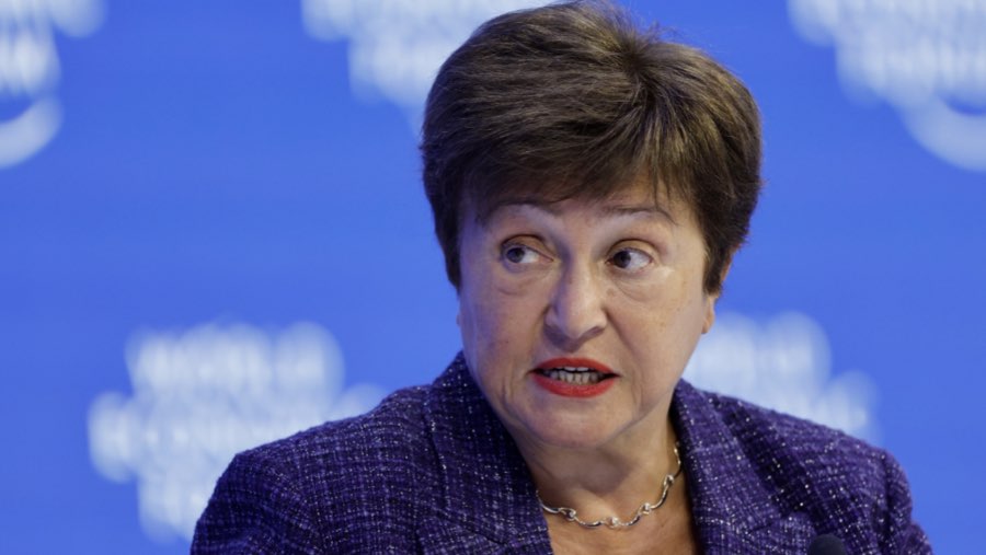 Direktur Pelaksana IMF Kristalina Georgieva (Sumber: Bloomberg)