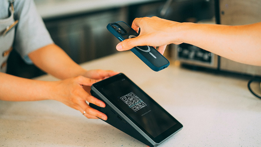 Ilustrasi pembayaran dengan OR. (Photo by iMin Technology via pexels)