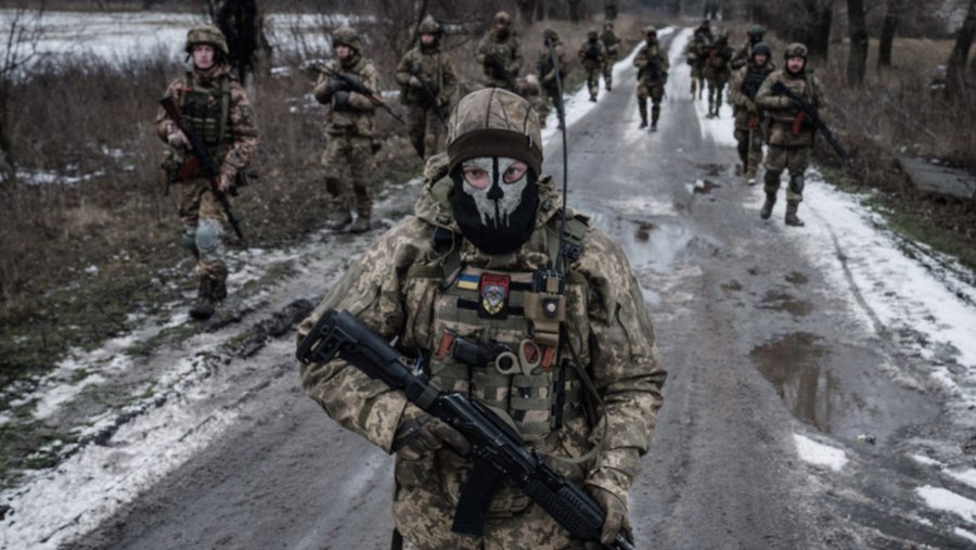 Tentara Ukraina (Sumber: Bloomberg)