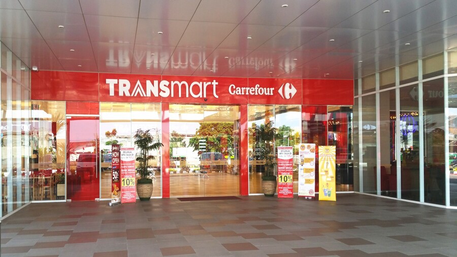 Salah satu gerai Transmart di Cibubur, Jawa Barat. (Dok. Transmart)