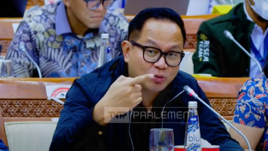 Wakil Menteri BUMN Kartika Wirjoatmodjo dalam rapat bersama Komisi VI DPR RI (Tangkapan layar youtube Komisi VI DPR RI)