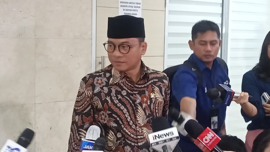 Yandri Susanto, Anggota Komisi VIII DPR RI saat ditemui di Gedung Parlemen, Senayan, Jakarta, Selasa malam (14/2/2023).