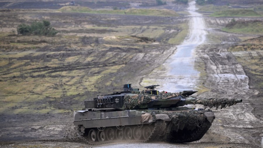 Tank Leopard 2 A6 (Sumber: Bloomberg)