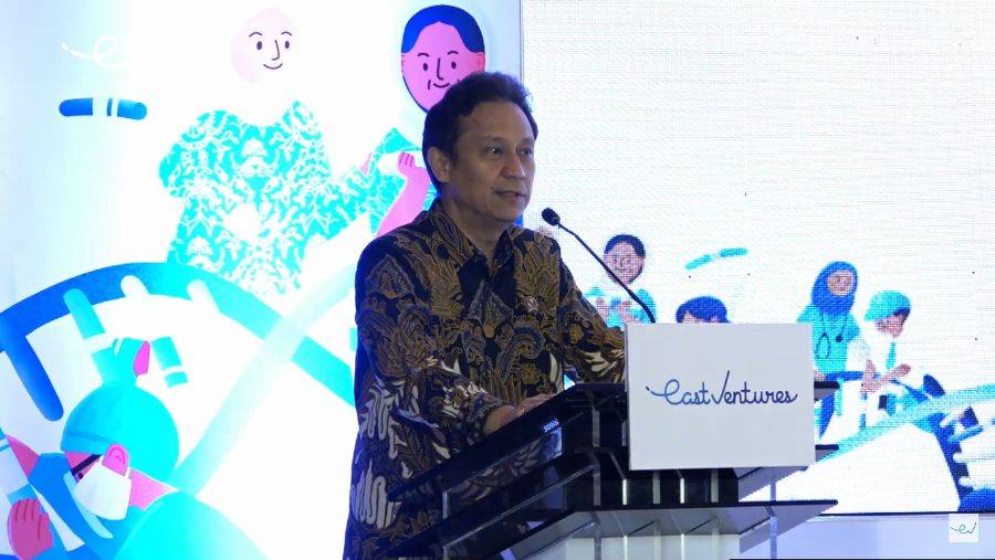 Menkes Budi G. Sadikin dalam acara peluncuran whitepaper Genomics: Leapfrogging into the Indonesian healthcare future (Dok. Tangkapan Layar Youtube)