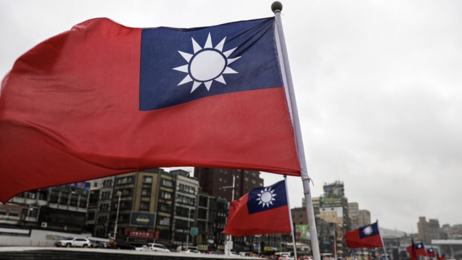 Bendera Taiwan (Sumber: Bloomberg)