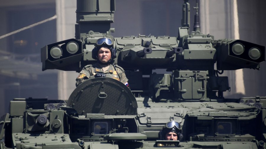 Tentara Rusia (Sumber: Bloomberg)