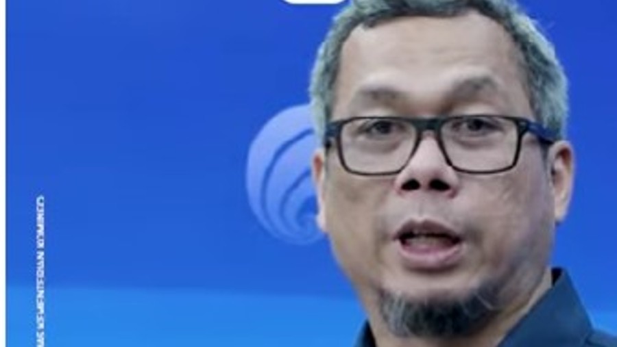 Dirjen IKP Kemenkominfo Usman Kansong (Tangkapan layar YouTube Kemenkominfo TV)