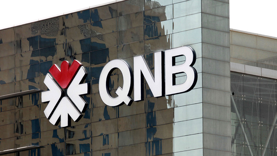 Ilustrasi Bank QNB. (Gabriela Maj/Bloomberg)