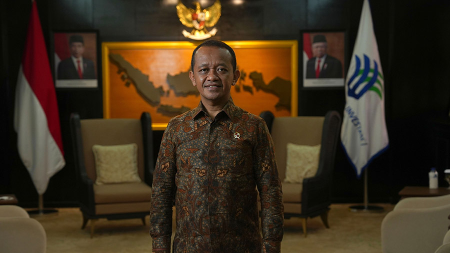 Menteri Investasi/Kepala BKPM Bahlil Lahadalia. (Dimas Ardian/Bloomberg)
