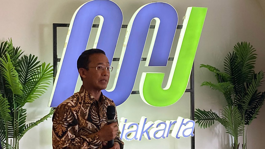 Direktur Utama PT MRT Jakarta (Perseroda) Tuhiyat.(Bloomberg Technoz/ Rezha Hadyan)