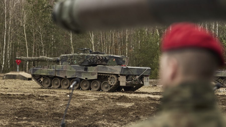 Tank Leopard (Sumber: Bloomberg)