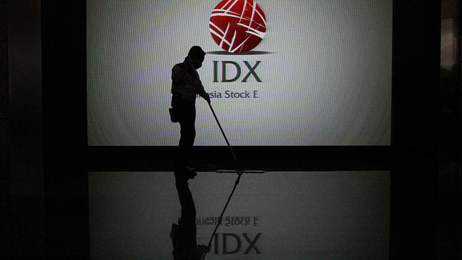Ilustrasi Bursa Efek Indonesia. (IHSG). (Bloomberg Tachnoz/ Andrean Kristianto)