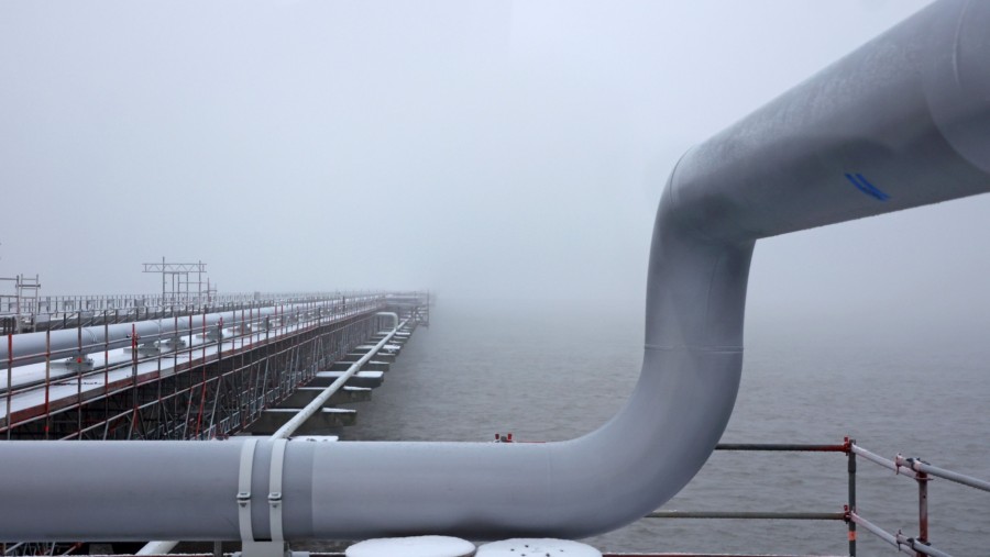 Terminal LNG Uniper SE Wilhelmshaven (Sumber: Bloomberg)