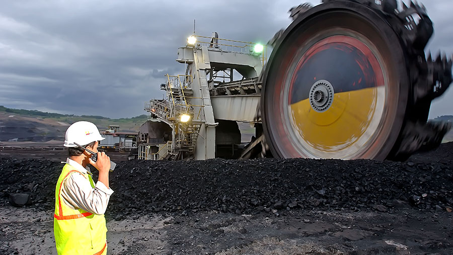 Tambang batu bara terbuka PT Bukit Asam. (Dok. PTBA)