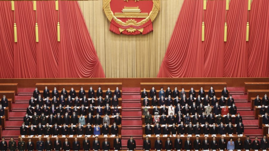 Parlemen China (Sumber: Bloomberg)